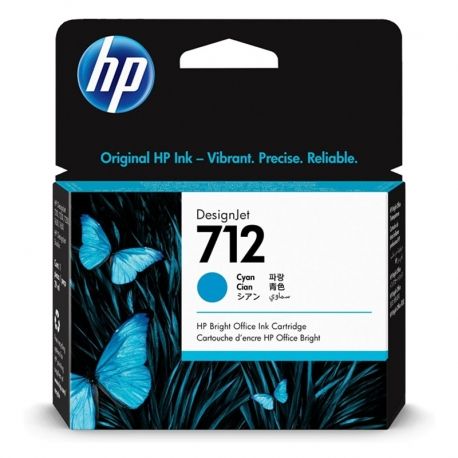 Cartuchos de Tinta Hp 712 cián DesignJet Original