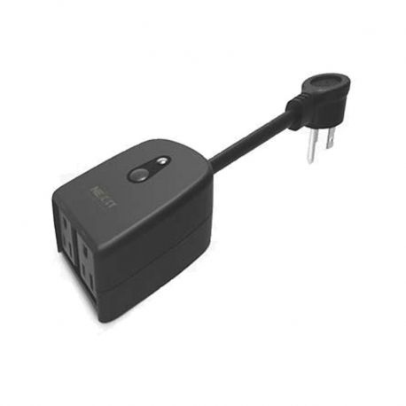 Enchufe inteligente dual Nexxt con conexión Wi-Fi