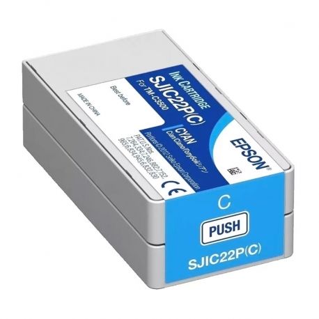 Cartuchos de Tinta Epson SJIC22P cián original