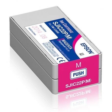 Cartuchos de Tinta Epson Sjic22P Magenta original