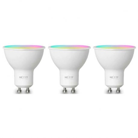Bombillo LED Nexxt LED inteligente Multicolor pack