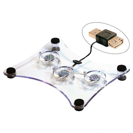 Almohadilla de enfriamiento Argom 3 ventiladores