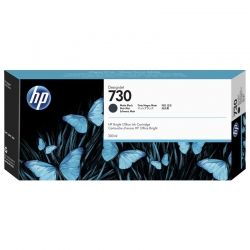 Cartucho de tinta HP 730 300ml negro Mate Original