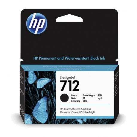 Cartuchos de Tinta HP 712 38Ml Negro Original
