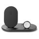 Base de carga inalámbrica Belkin 3 en 1 negro