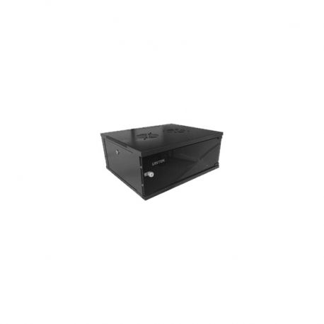 Gabinete Lantek 4U puertas laterales con llavín