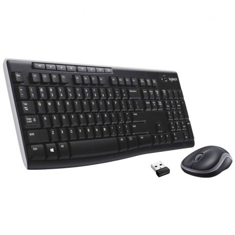 Combo Teclado y Mouse Logitech Mk270 Inalambrico