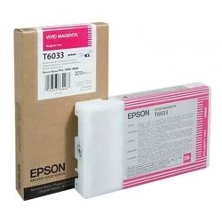 Cartuchos de Tinta Epson T6033 color Magenta 220Ml