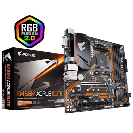 Tarjeta Madre Gigabyte Gaming B450M Aorus Elite