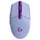 Mouse Logitech G305 Lightspeed inalámbrico lila