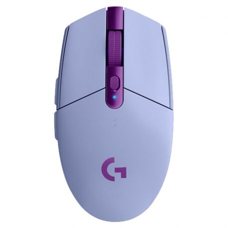 Mouse Logitech G305 Lightspeed inalámbrico lila