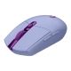 Mouse Logitech G305 Lightspeed inalámbrico lila