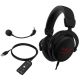 Headset HyperX Cloud Core 7.1 Cableado Negro/ rojo