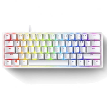 Teclado Razer Huntsman Mini USB EE.UU color blanco