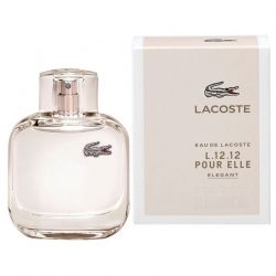 Colonia Lacoste L12 Elegant Edt 90ml para mujer