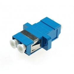 Adaptador de fibra LC/UPC SM duplex