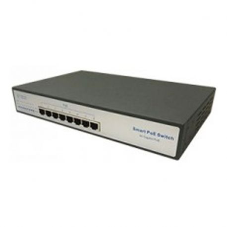 Switch Lantek 8 puertos POE+ Web-Managed Gigabit