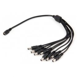 Splitter Dahua 1 jack hembra a 8 jack macho