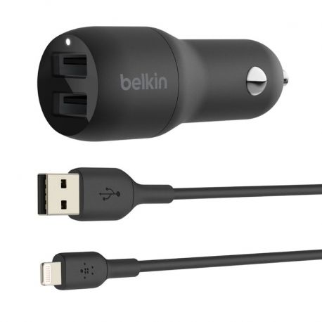 Adaptador de corriente Belkin para vehículo 24 W