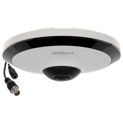 Cámara Dahua ojo de pez IR HDCVI 5MP con Micrófono