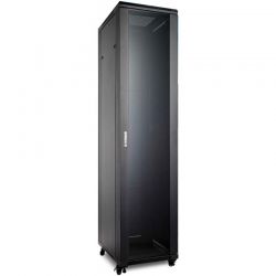 Gabinete Teklink cerrado de piso 42U puerta vidrio