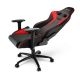 Silla Sharkoon Elbrus 3 Gamer máx Hasta 150kg rojo