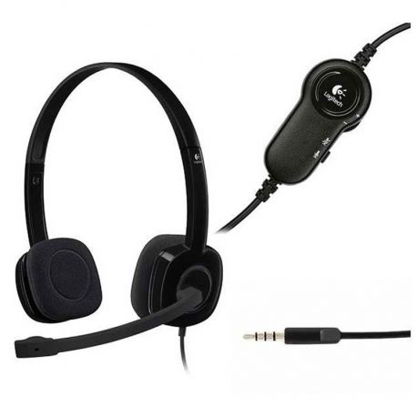 Headsets Logitech H151 estéreo multidispositivo