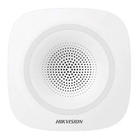Sirena Hikvision AxPro para interior inalámbrica