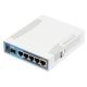 Router hAP ac 5 puertos Gigabit Ethernet SFP Wi-Fi