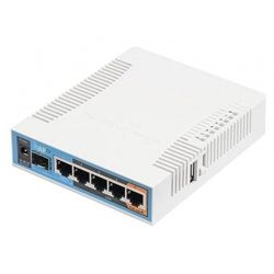 Router hAP ac 5 puertos Gigabit Ethernet SFP Wi-Fi