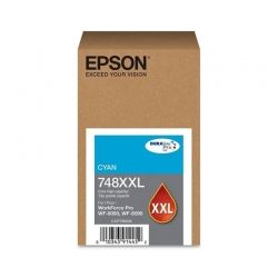 Cartucho de tinta Epson T748XXL color cian