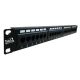 Patch panel Teklink Cat 6A 24 puertos rack