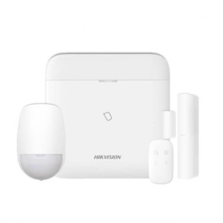 Kit de alarma Hikvision AxPro 96 zonas 433MHz 12h