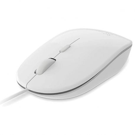 Mouse Klip Xtreme USB blanco 4 botones 1600Dpi