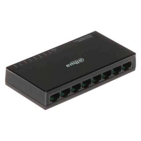 Switch Dahua 8puertos 10/100/1000 Gigabit Ethernet