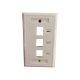 Placa con ID 3P Teklink Color blanco