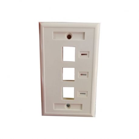 Placa con ID 3P Teklink Color blanco