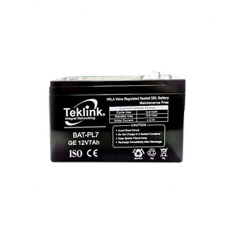 Batería Teklink de 12V DC 7AH para alarma
