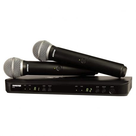 Sistema Inalámbrico Shure Doble Mano