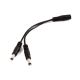 Splitter Dahua DCFM12 1 jack hembra a 2 macho