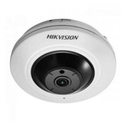 Cámara IP Hikvision 5MP Fisheye color PoE audio