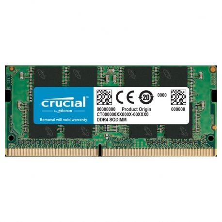 Memoria RAM Crucial 8 GB DDR4 Sodimm 3200 Mhz