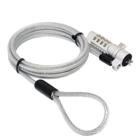 Candado de seguridad Unno KL6010SV para laptop