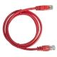 Patch Cord UTP Cat 6 4PR 24AWG Rojo 10FT 3.04m