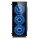 Case Sharkoon Gamer TG4 Blue semitorre USB 3.0
