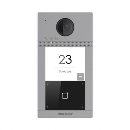 Videoportero IP Hikvision WiFi 2.4GHz IP65 + Ik08