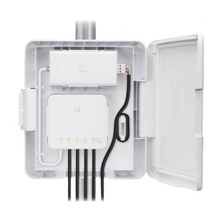 Gabinete Ubiquiti Switch Flex Utility Exterior