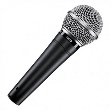 Micrófono Shure SM48 vocal dinámico cardioide