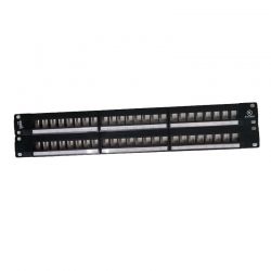 Patch Panel Teklink Modular 48 puertos UL rack 2U