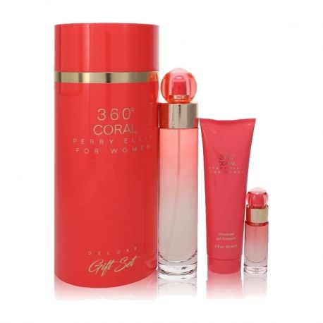 Estuche Colonia Perry ellis 360 coral for women
